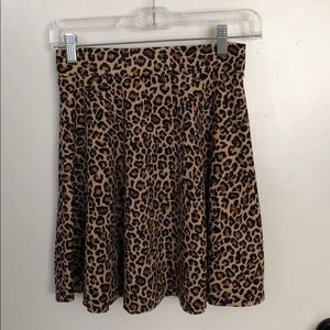 Leopard circle skirt, barely worn